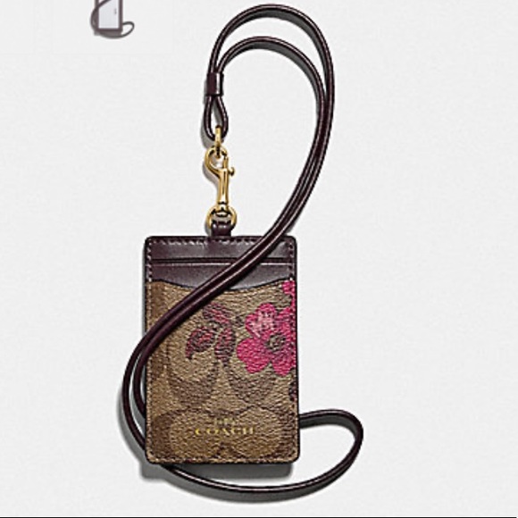 Coach Accessories - 🎄Coach Lanyard ID Holder ⛄️
